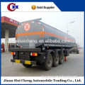 China 3 axle 40cbm heated bitumen tanker semi trailer